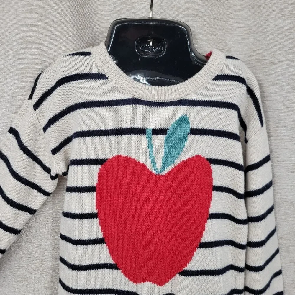 Baby Gap Striped Apple Sweater Dress Kids Dress School